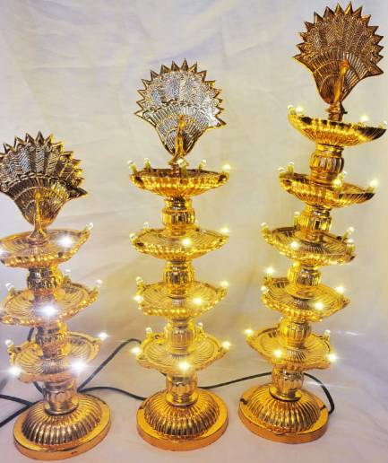 Kuthu Vilakku Electric - 3/4/5 Steps